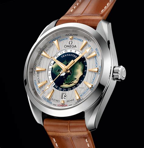 omega worldtimer aqua terra